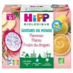 Hipp Pommes Poires Fruits du Dragon dès 6 Mois
