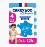 Carryboo Couches Écologiques Taille 4 (7-18kg) 44 unités