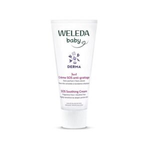 Weleda Baby Derma Crème SOS Anti-Grattage 3en1 à la Mauve blanche Bio 50ml