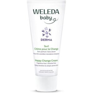 Weleda Baby Derma Crème pour le Change à la Mauve blanche Bio 50ml