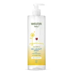 Weleda Gel Lavant Doux au Calendula Bio 400ml - 2 en 1 Corps & Cheveux