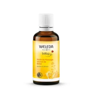Weleda Huile De Massage Ventre Bebe Peaux Delicates 50ml