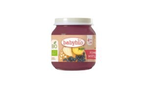 Babybio Confit Pomme Myrtille bio 6mois+