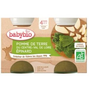 BabyBio Pomme de terre et Épinard 4mois+