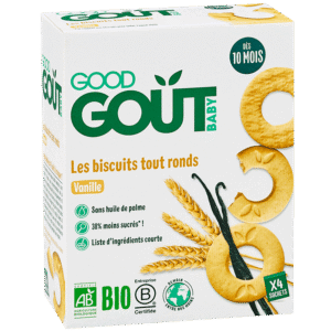 Good Goût Biscuits Tout Ronds Vanille 10m+