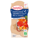 BabyBio Patate Douce Légumes Du Soleil Riz De Camargue 8mois+