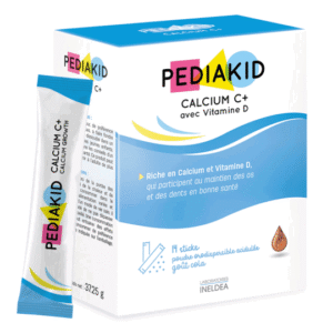 PEDIAKID Calcium C+ avec Vitamine D - 14 Sticks goût cola