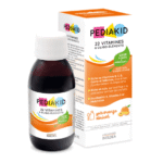 PEDIAKID 22 Vitamines et Oligo-éléments goût orange abricot 125ml