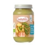 Babybio Petit Pot Petits Pois, Pommes de Terre & Saumon