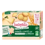 Babybio biscuit sablés comté et origan